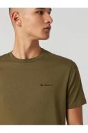 Ben Sherman Signature Chest Embroidery Tee Camouflage Large