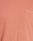 Ben Sherman Signature Chest Embroidery Tee in Dark Pink L