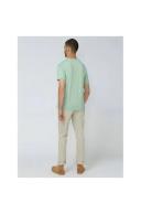 Ben Sherman Signature Chest Embroidery Tee in Eggshell Green XL