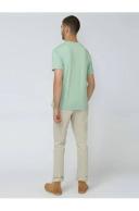Ben Sherman Signature Chest Embroidery Tee in Eggshell Green XL