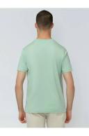 Ben Sherman Signature Chest Embroidery Tee in Eggshell Green XL