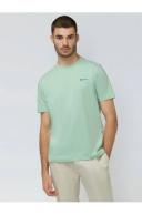 Ben Sherman Signature Chest Embroidery Tee in Eggshell Green XL