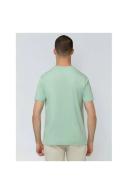 Ben Sherman Signature Chest Embroidery Tee in Eggshell Green XL