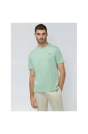 Ben Sherman Signature Chest Embroidery Tee in Eggshell Green XL