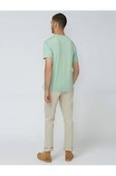 Ben Sherman Signature Chest Embroidery Tee in Eggshell Green XXL