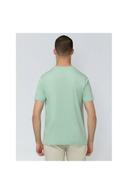 Ben Sherman Signature Chest Embroidery Tee in Eggshell Green XXL