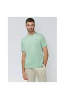 Ben Sherman Signature Chest Embroidery Tee in Eggshell Green XXL
