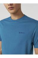Ben Sherman Signature Chest Embroidery Tee Teal XXX-Large