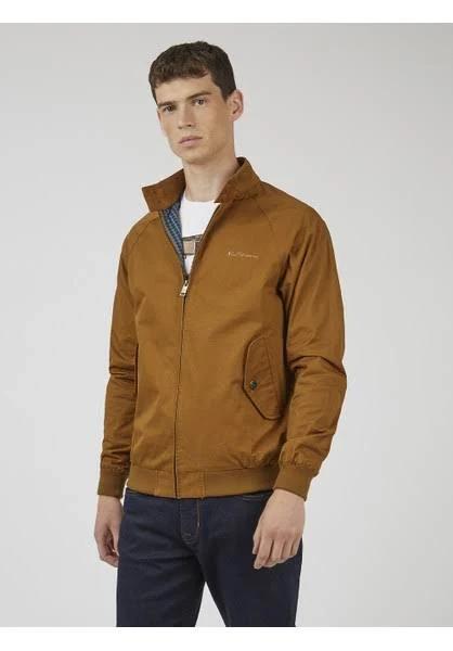 Ben Sherman Signature Harrington Jacket Bronze X-Small