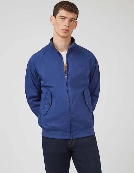 Ben Sherman Signature Harrington Jacket Royal X-Large
