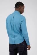Ben Sherman Signature Organic Oxford Long Sleeve Shirt Wedgewood X-Small