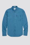 Ben Sherman Signature Organic Oxford Long Sleeve Shirt Wedgewood X-Small