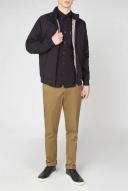 Ben Sherman Signature Organic Oxford Short Sleeve Shirt Barely Black 5XL