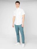 Ben Sherman Signature Organic Oxford Short Sleeve Shirt Barely Black XXX-Large