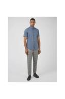 Ben Sherman Signature Organic Oxford Short Sleeve Shirt Dark Blue 4XL