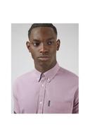 Ben Sherman Signature Organic Oxford Short Sleeve Shirt Grape XXX-Large