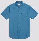 Ben Sherman Signature Organic Oxford Short Sleeve Shirt Wedgewood X-Large