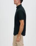 Ben Sherman Signature Organic Oxford Short Sleeve Shirt XX-Large Dark Green