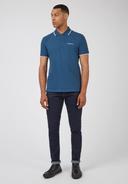 Ben Sherman Signature Polo in Blue XL