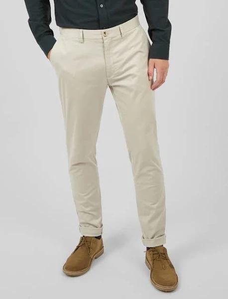 Ben Sherman Signature Skinny Stretch Chino Size 38 Putty