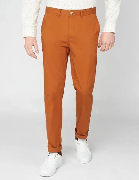 Ben Sherman Signature Slim Stretch Chino Tan Size 36