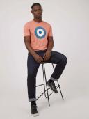 Ben Sherman Signature Target Tee Small Dark Pink