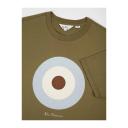 Ben Sherman Signature Target Tee X-Large Stone