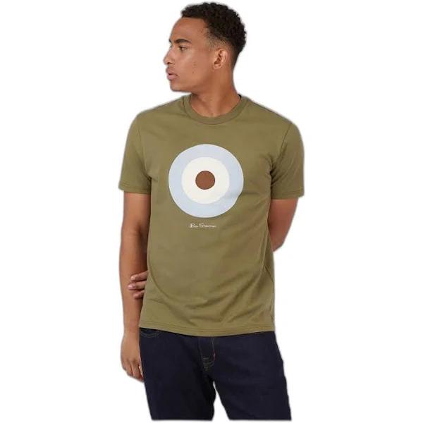 Ben Sherman Signature Target Tee X-Large Stone
