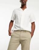 Ben Sherman Slim Fit Stretch Chino Pants in tan-Brown - ASOS Outlet