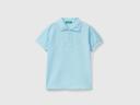 Benetton, Neon Polo in Organic Cotton, Size 110, , Kids