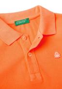 Benetton, Neon Polo in Organic Cotton, Size 82, , Kids
