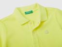 Benetton, Neon Polo in Organic Cotton, Size 90, , Kids