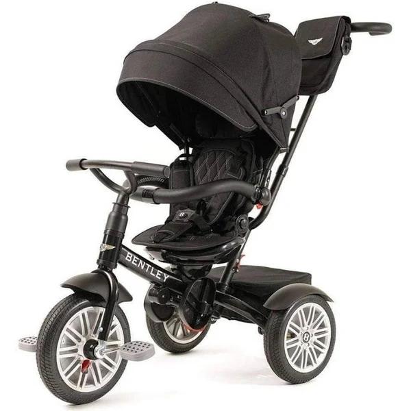 Bentley 6 in 1 Stroller Tricycle - Onyx Black
