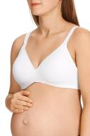 Berlei Barely There Cotton Rich Wirefree Maternity Bra - White