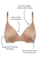 Berlei Understate Demi Bra - Black