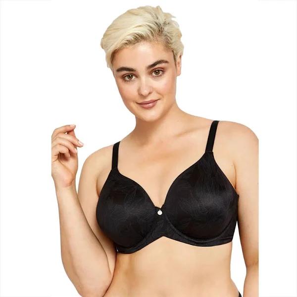 Berlei Womens Lift & Shape Non Contour Underwire Black Bra Yzkd