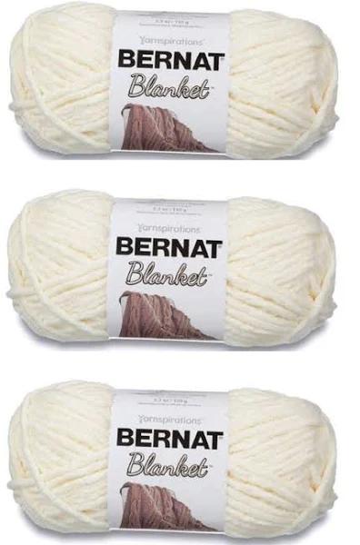 Bernat 161200-6 Blanket Yarn - Vintage White