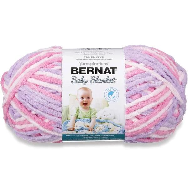 Bernat Baby Blanket 300g Pretty Girl, Big Ball