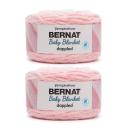 Bernat Baby Blanket Dappled Yarn, 2 Pack, Ever After Pink 2 Count