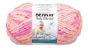 Bernat Baby Blanket, Polyester, Button Roses, 300g