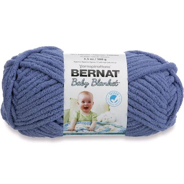 Bernat Baby Blanket Yarn - Baby Denim - 3.5oz/100g