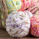 Bernat Baby Blanket Yarn - Little Lilac Dove Print