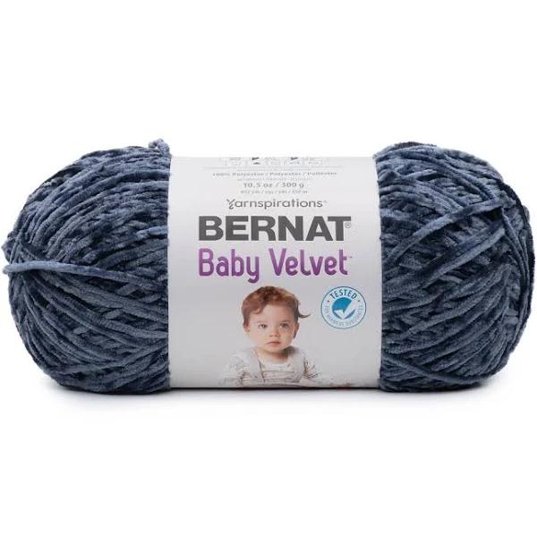 Bernat Baby Velvet Big Ball Yarn Indigo Velvet