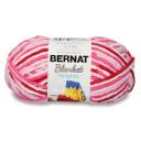 Bernat Blanket Brights Big Ball Yarn Raspberry Ribbon Variegated