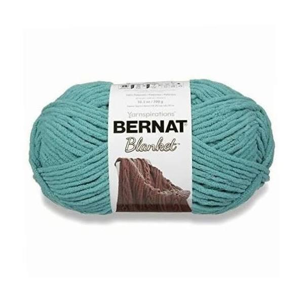 Bernat Blanket Yarn, 10.5 Ounce, Light Teal