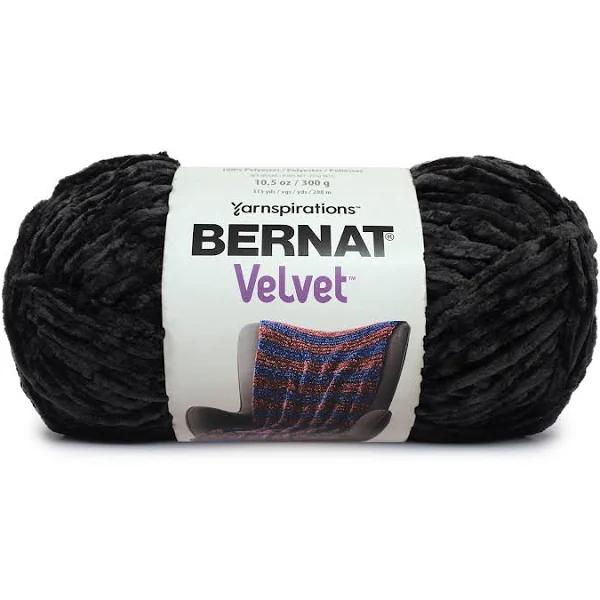 Bernat Velvet Yarn Blackbird