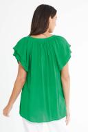 Kingston Blouse - Green - Betty Basics 8 / Green