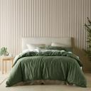 Bianca Bedding Acacia Olive Quilt Cover Set Super King