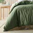 Bianca Bedding Acacia Olive Quilt Cover Set Super King