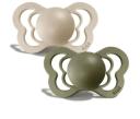 Bibs Couture 2 Pack Vanilla/Olive